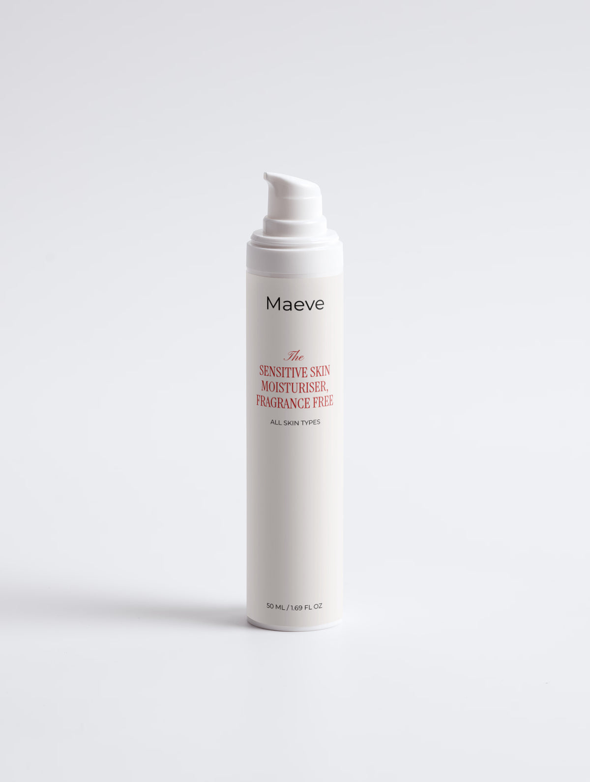 Sensitive Skin Moisturiser, Fragrance Free
