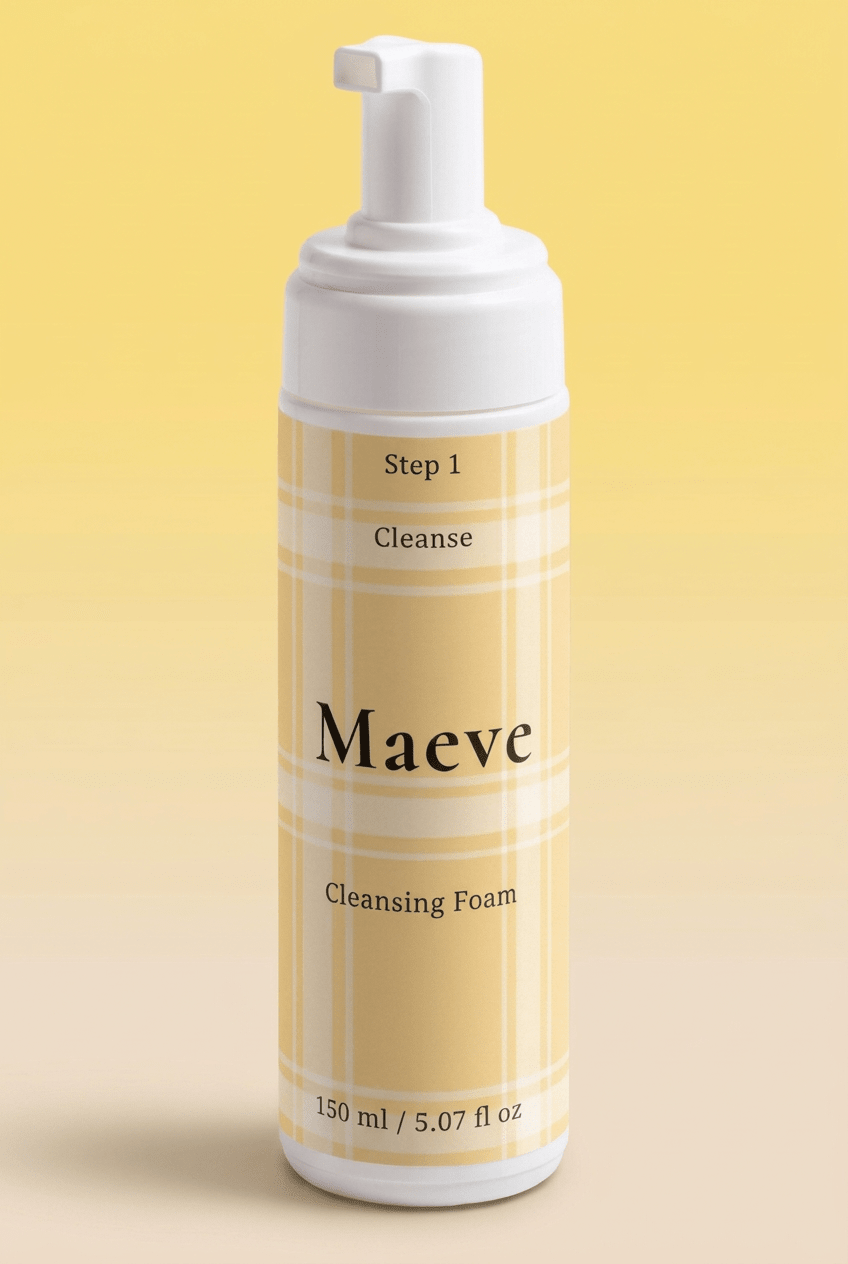 Cleansing Foam, strakker gekaderd
