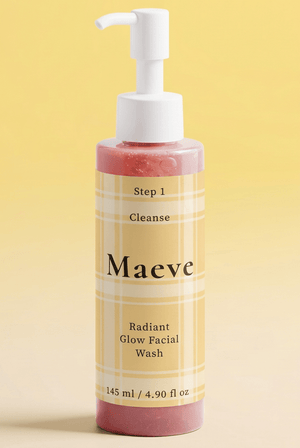 Radiant Glow Facial Wash verder ingezoomd