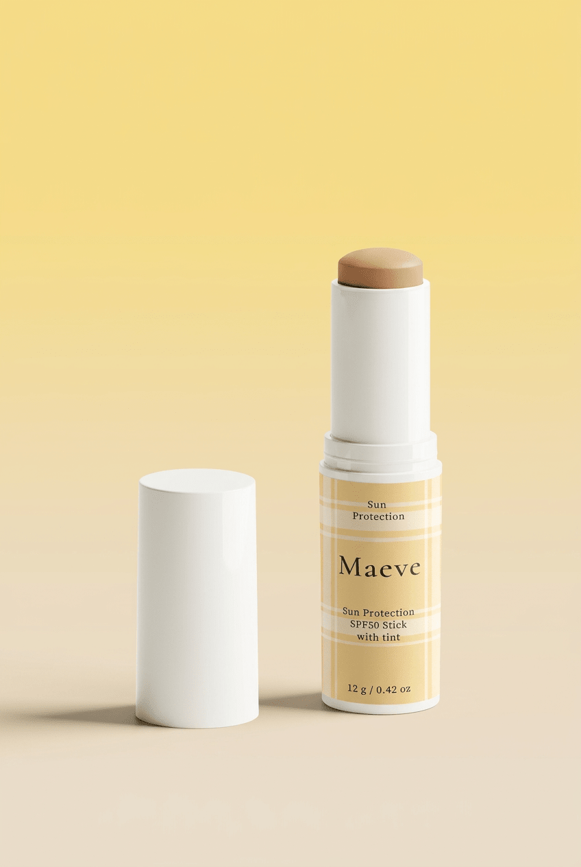 SPF50 Stick met tint, opnieuw vanuit originele foto